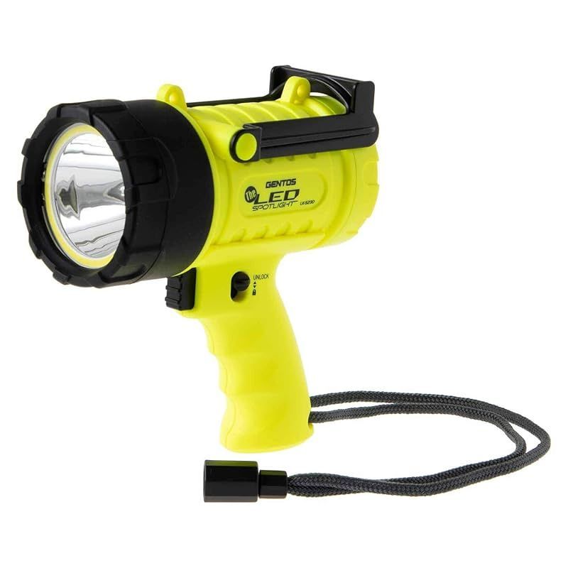 【新着商品】GENTOS(ジェントス) LED 懐中電灯 【明るさ1000ルーメン/実用点灯4時間/耐塵/防水】 単2形電池3本(別売り)使用 The LED LK-523D ANSI規格準拠