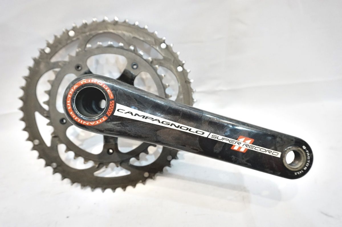 CAMPAGNOLO 「カンパニョーロ」SUPER RECORD 52-36T 172.5mm クランク