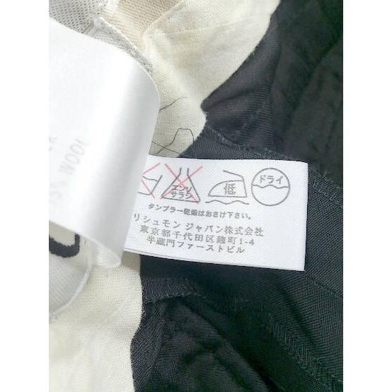 ◇ Chloe クロエ フランス製 シルク100% ハーフ パンツ T34 ブラック  