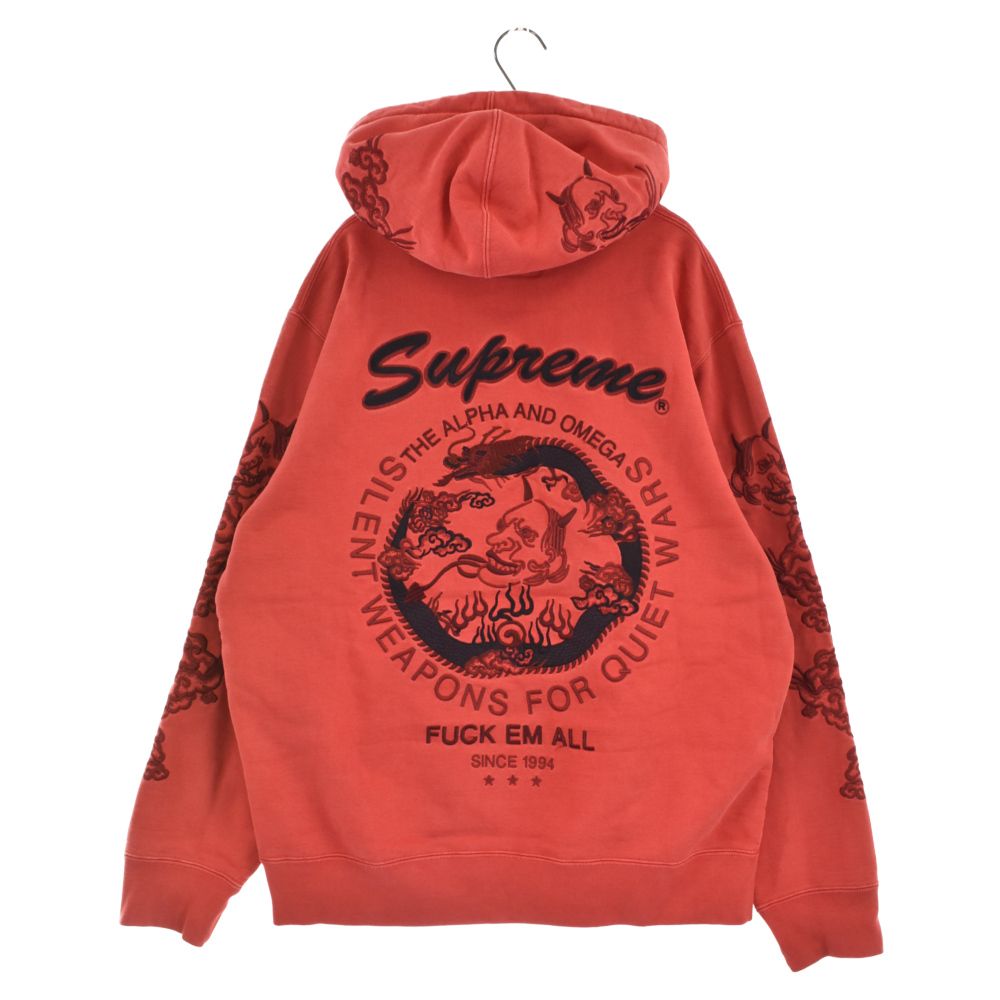 SUPREME (シュプリーム) 20SS Dragon Overdyed Hooded ドラゴン  