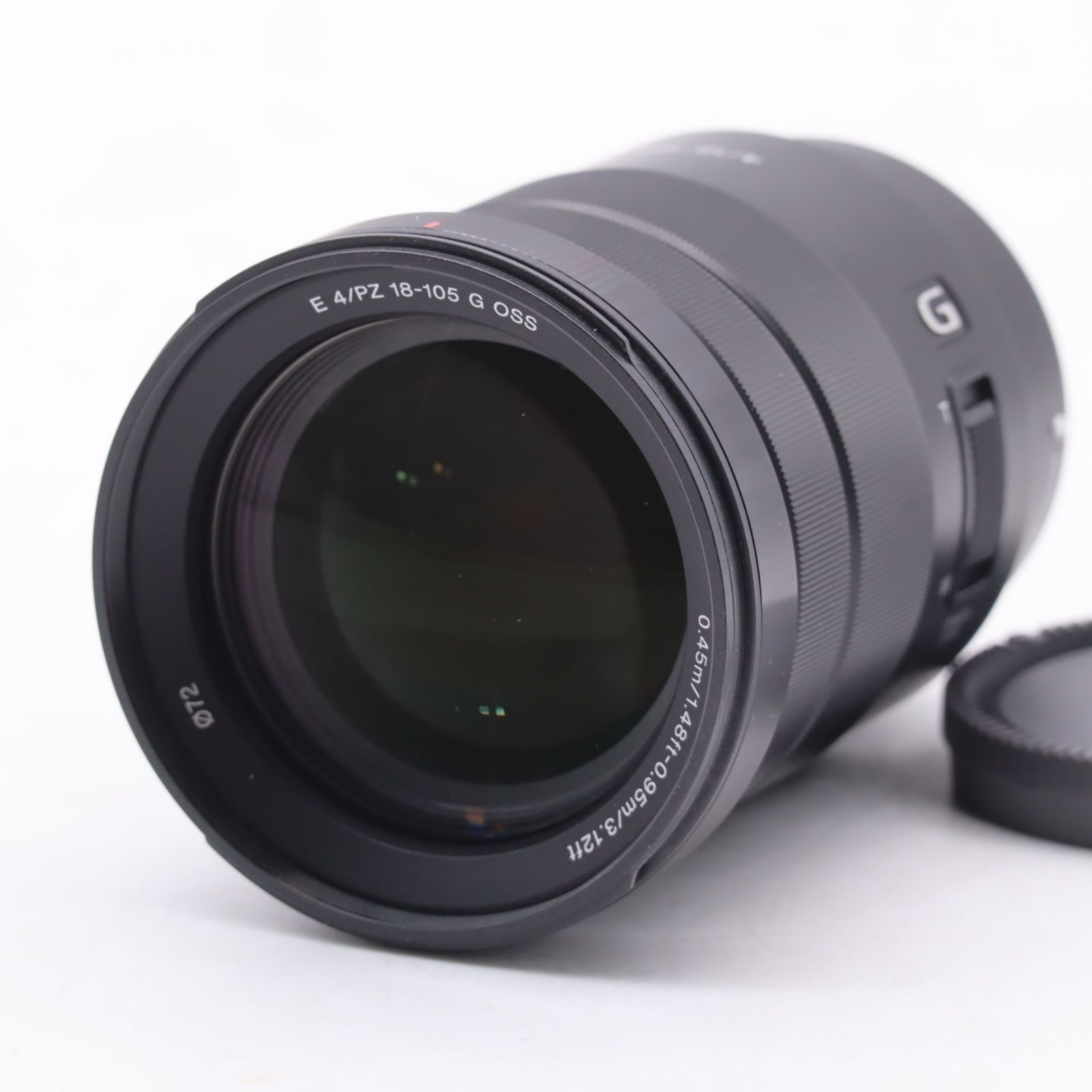 【美品】　SONY 標準ズームレンズ APS-C E PZ 18-105mm ソニー製APS-C用EマウントズームレンズE PZ 18-105mm F4 G OSS