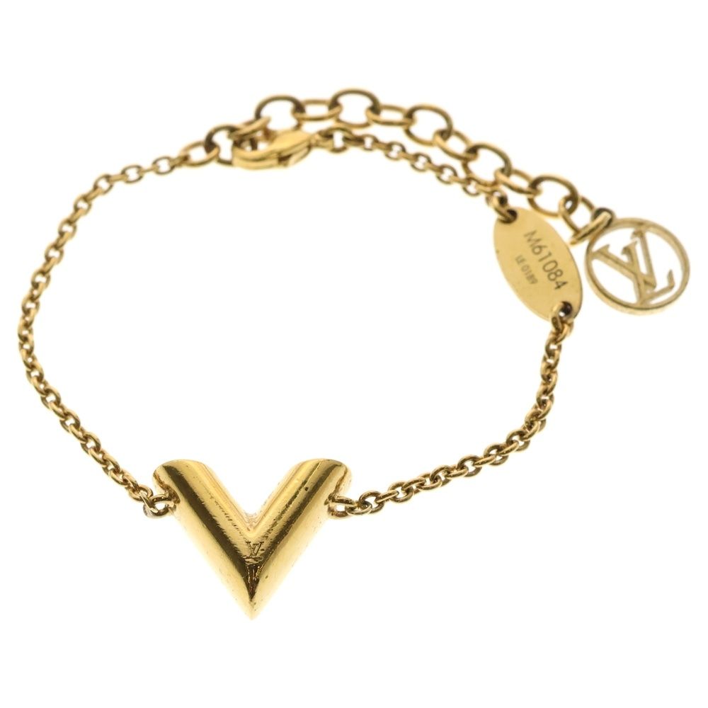 Louis Vuitton エセンシャルV ピアス ゴールド ルイヴィトン 正規品】Louis Vuitton ピアス・エセンシャル V ゴールド(片耳) LOUIS