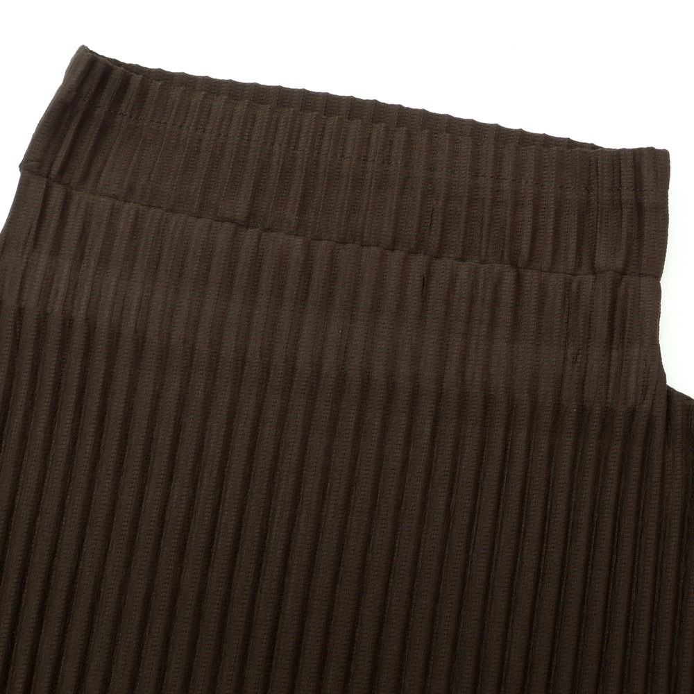 HOMME PLISSÉ ISSEY MIYAKE ブラウンカットソー　５部丈袖 HOMME PLISSÉ ISSEY MIYAKE ブラウンカットソー 5部丈袖 HOMME