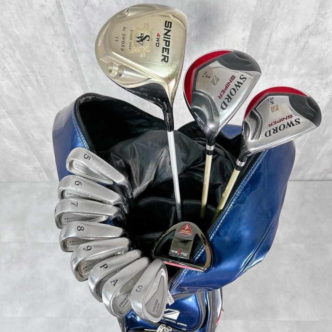 X102 KATANA SWORD メンズ ゴルフ クラブ セット 13点 KATANA - カタナ