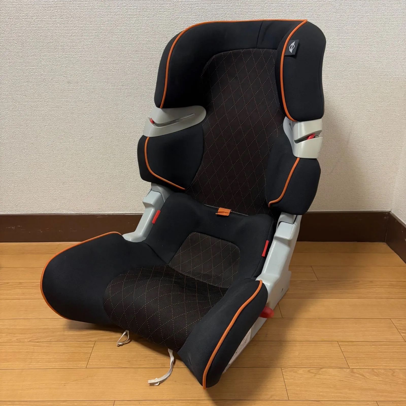 希少 BMW MINI ジュニアシート ブラック オレンジ リッチ