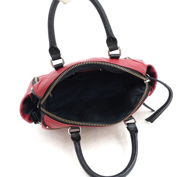 DIESEL / ディーゼル □2WAY ハンドバッグ レザー レッド