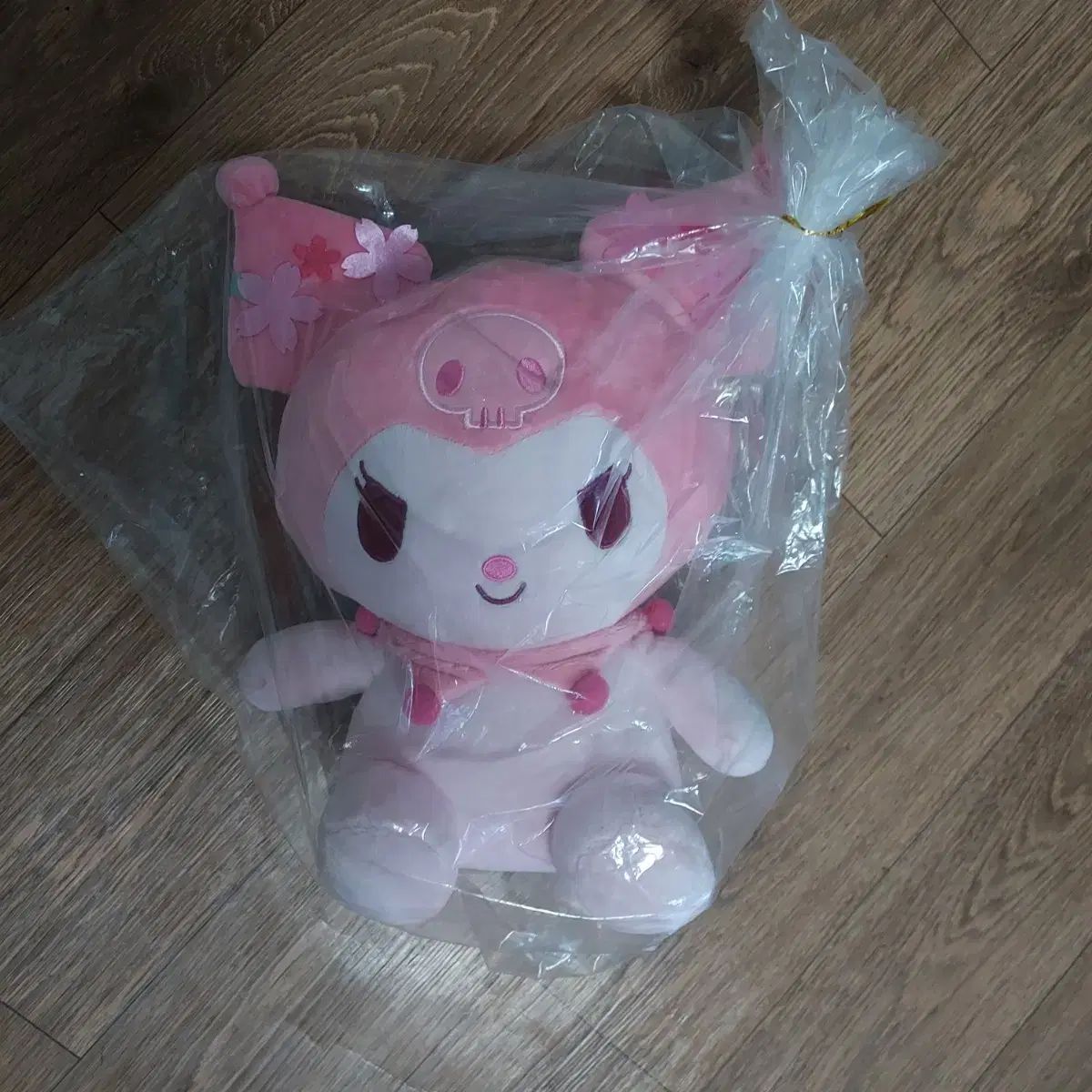 【雷市場（ポンジャン）商品韓国直送】 Sanrio(サンリオ) クロミ チェリーブロッサムぬいぐるみ/ミディアム