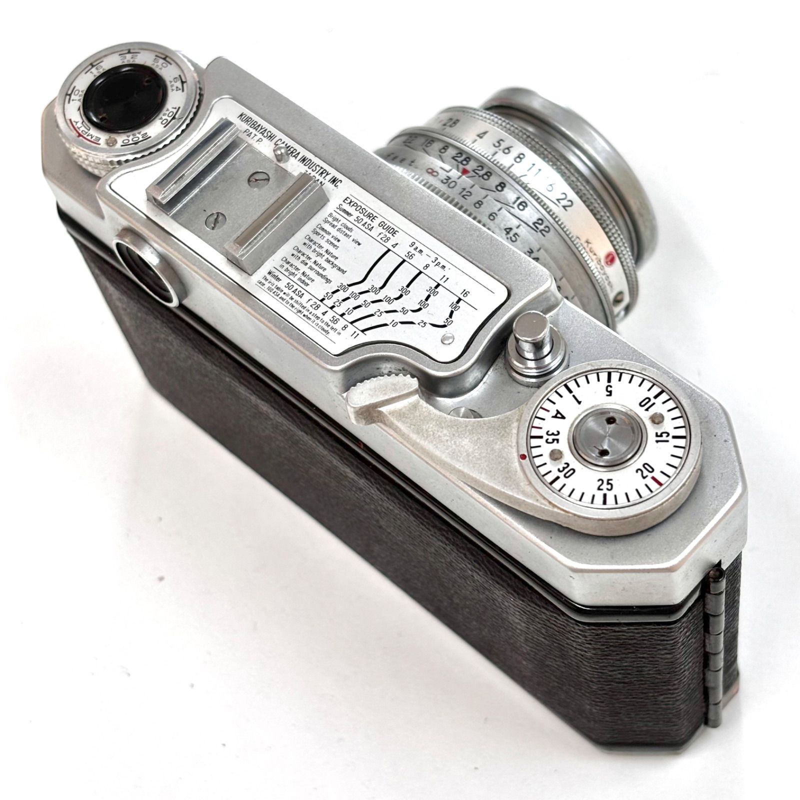 栗林写真機械製作所 Petri Super ペトリスーパー 蛇腹 動作確認 美品