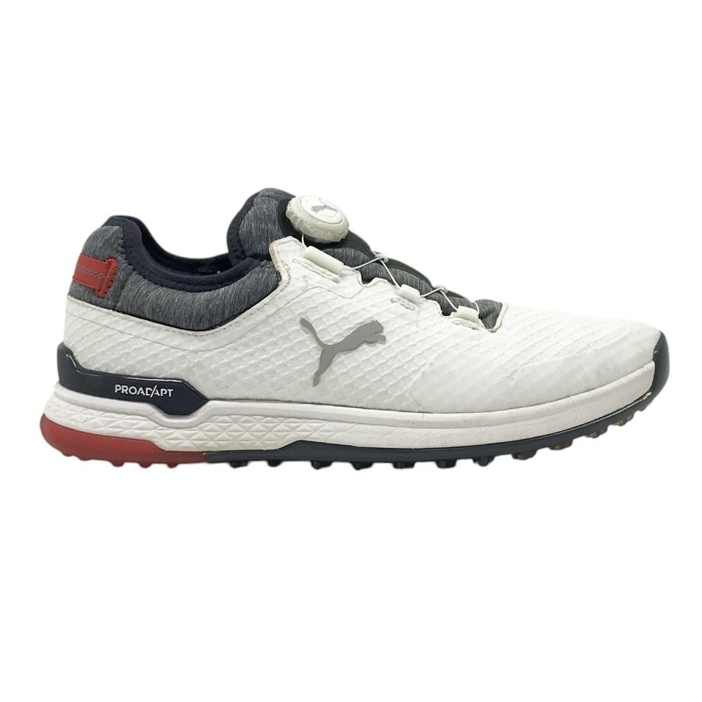 PUMA GOLF プーマゴルフ 376043-03 PROADAPT ALPHACAT DISC スパイクレスゴルフシューズ  ホワイト系 26cm [240101439291] ゴルフウェア メンズ ストスト PUMA GOLF プーマゴルフ 376043-03 PROADAPT ALPHACAT DISC