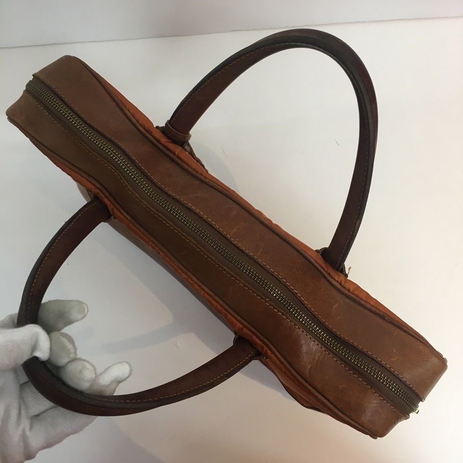 希少　フェリージ 　ブリーフバッグ ビジネス　トートバッグ　レザー　茶　オレンジ Felisi F01-34 オレンジ ブリーフ ビジネス フェリージ バッグ【7374