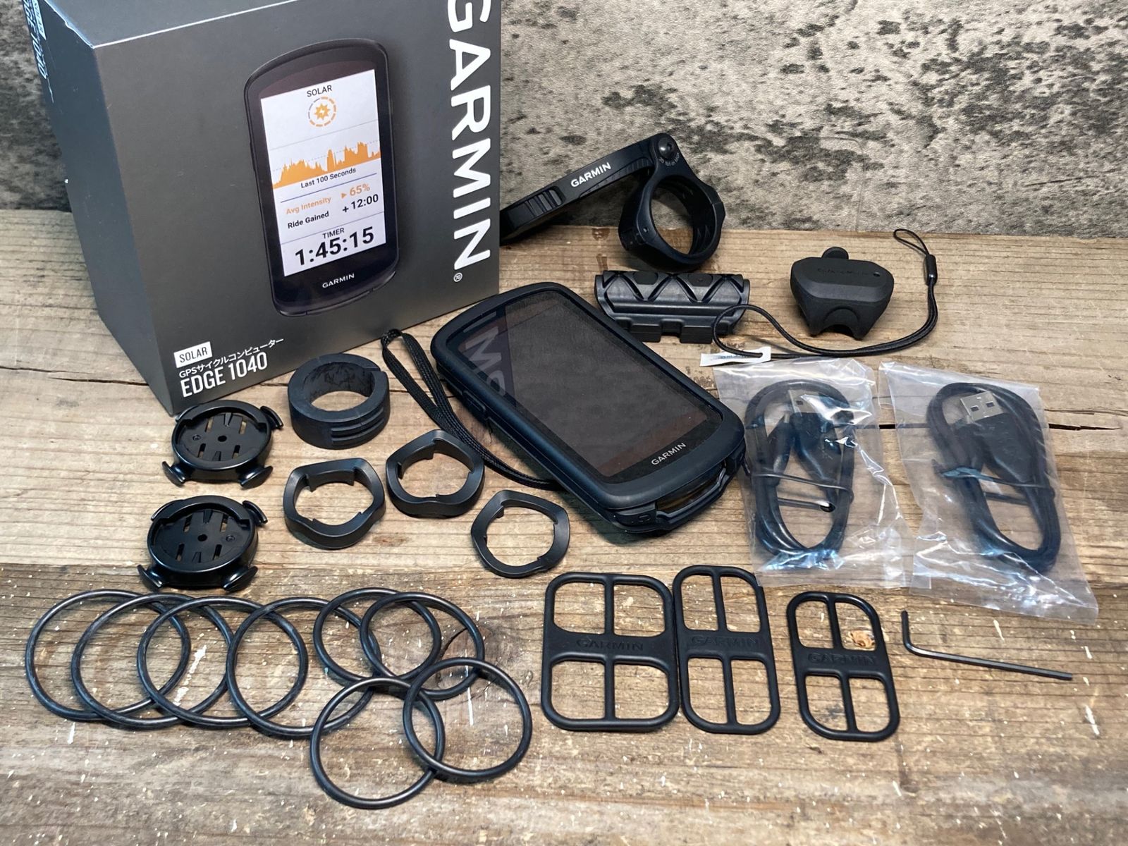 IK337 ガーミン GARMIN EDGE 1040 SOLAR サイクルコンピューター 