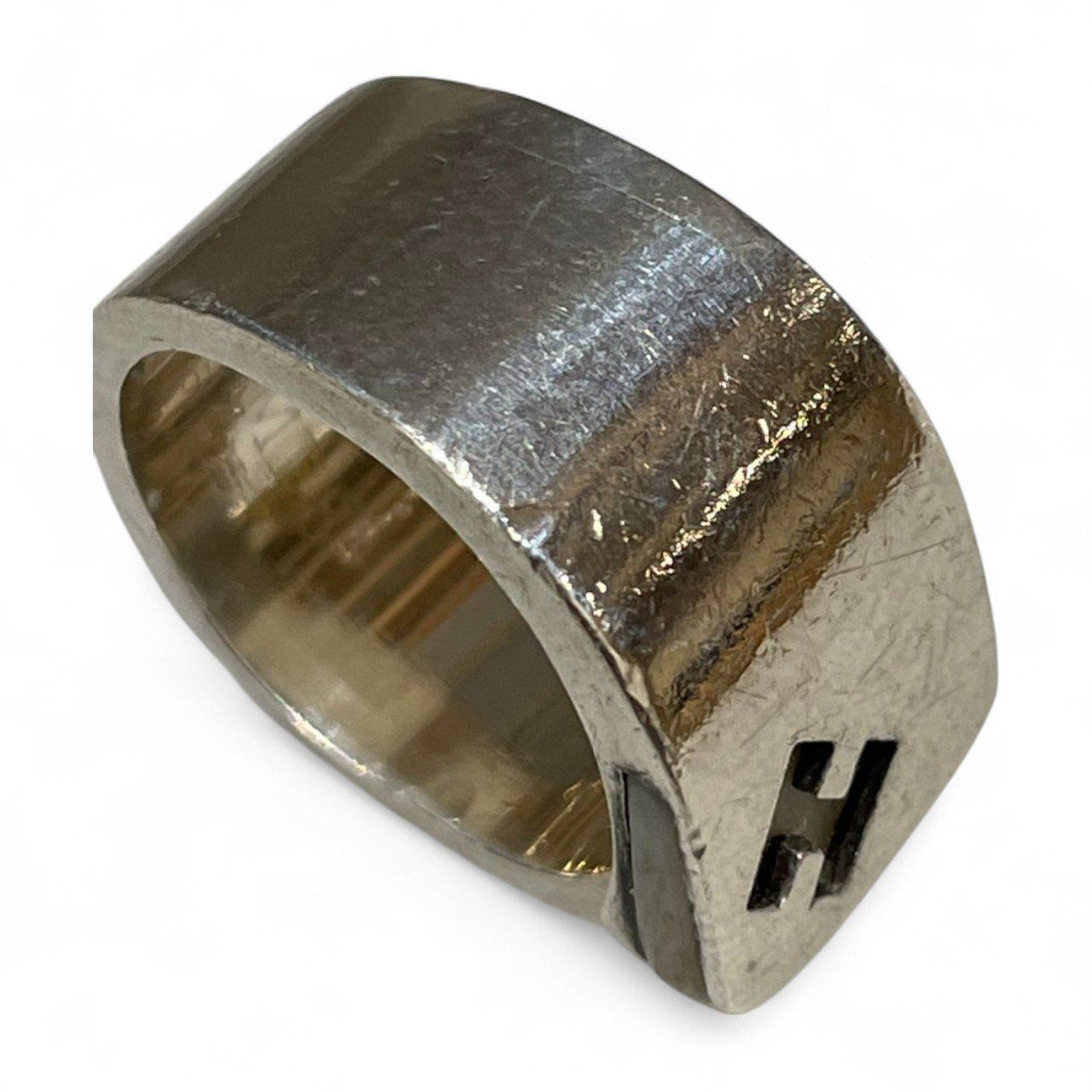 HERMES (エルメス) ⑤ キャンディリング ユニセックス シルバー 51