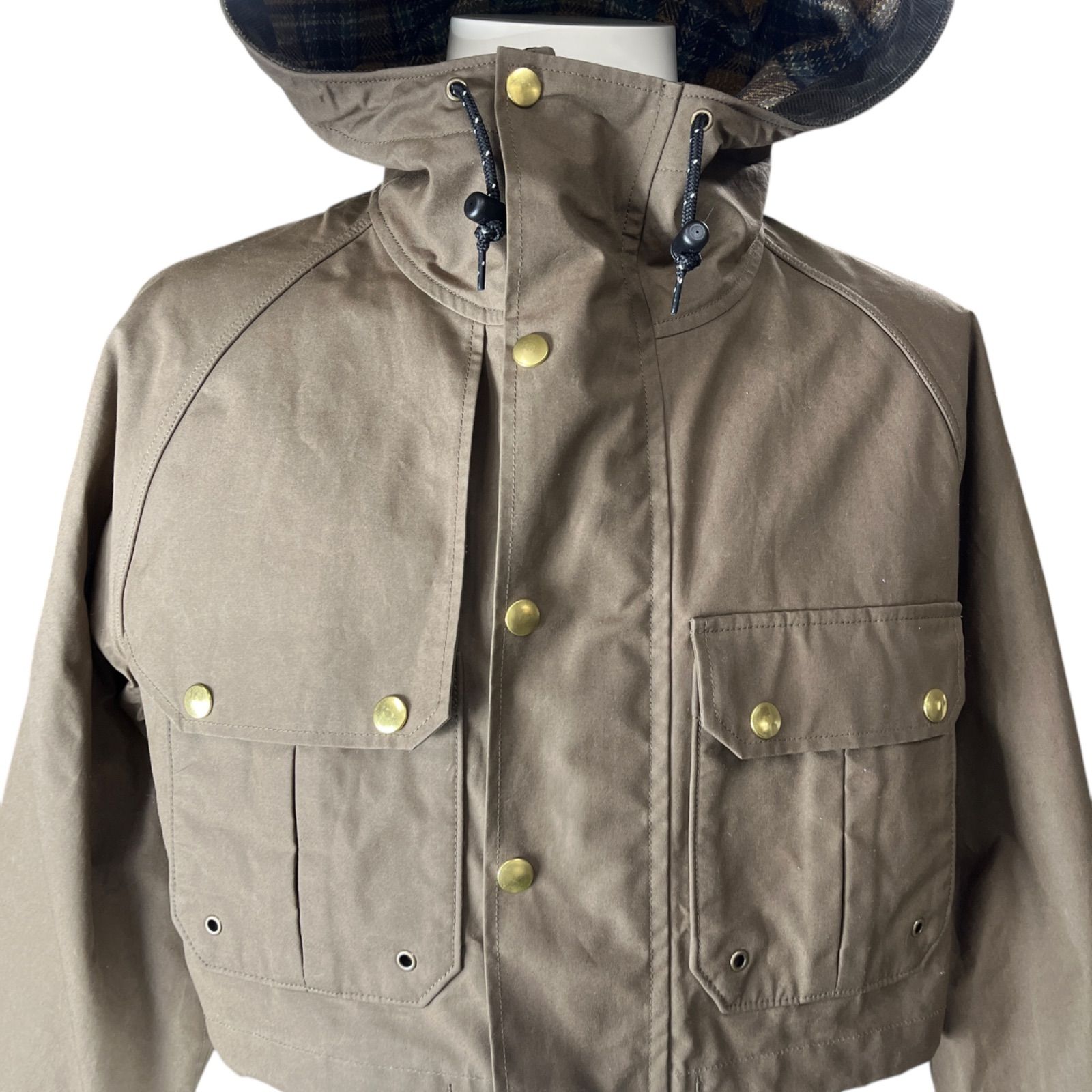 美品 キャピタル KAPITAL ブルゾン コットンウェザー オイル