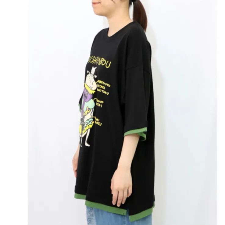 Tシャツ ScoLar Parity スカラー パリティ 352128 パリティのネコとモンスター「くいしんぼう」Tシャツ カジュアル 原宿系 個性的 ユニセックス ポイント ScoLar Parity Tシャツ 新作 スカラー パリティ 352128 パリティ