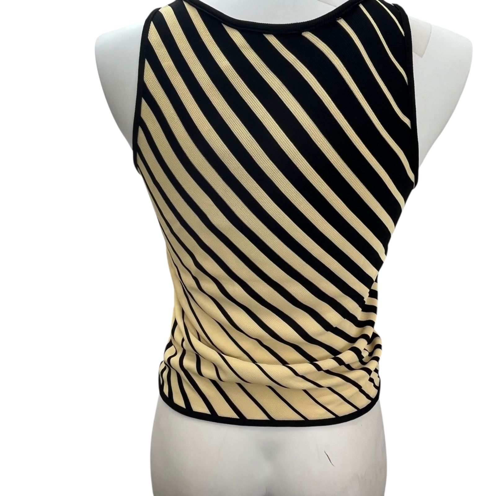 □美品 セリーヌ CELINE サマーニット カットソー ノースリーブ