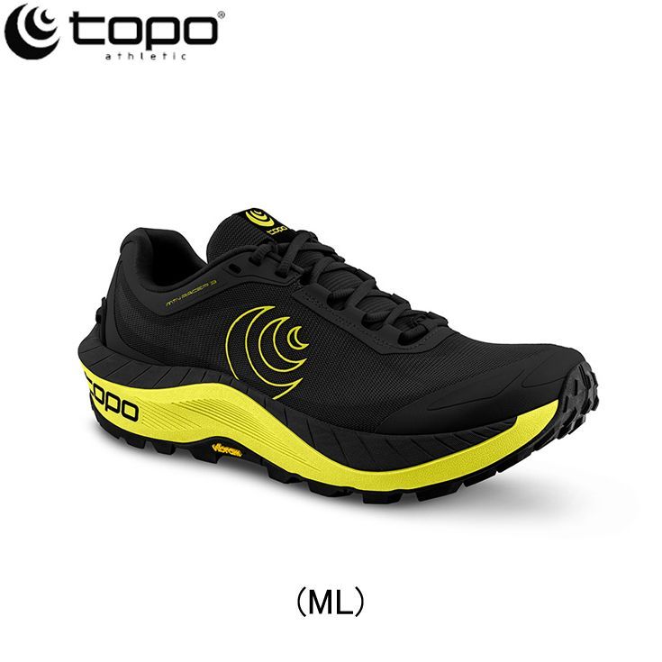 TOPO トポ MTN RACER 3 ランニングシューズ 靴 メンズ 男性陸上・ランニング用品 29.0cm (ML)Black/Lime