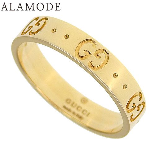 GUCCI(グッチ) アイコン リング 660070 K18 イエローゴールド YG  
