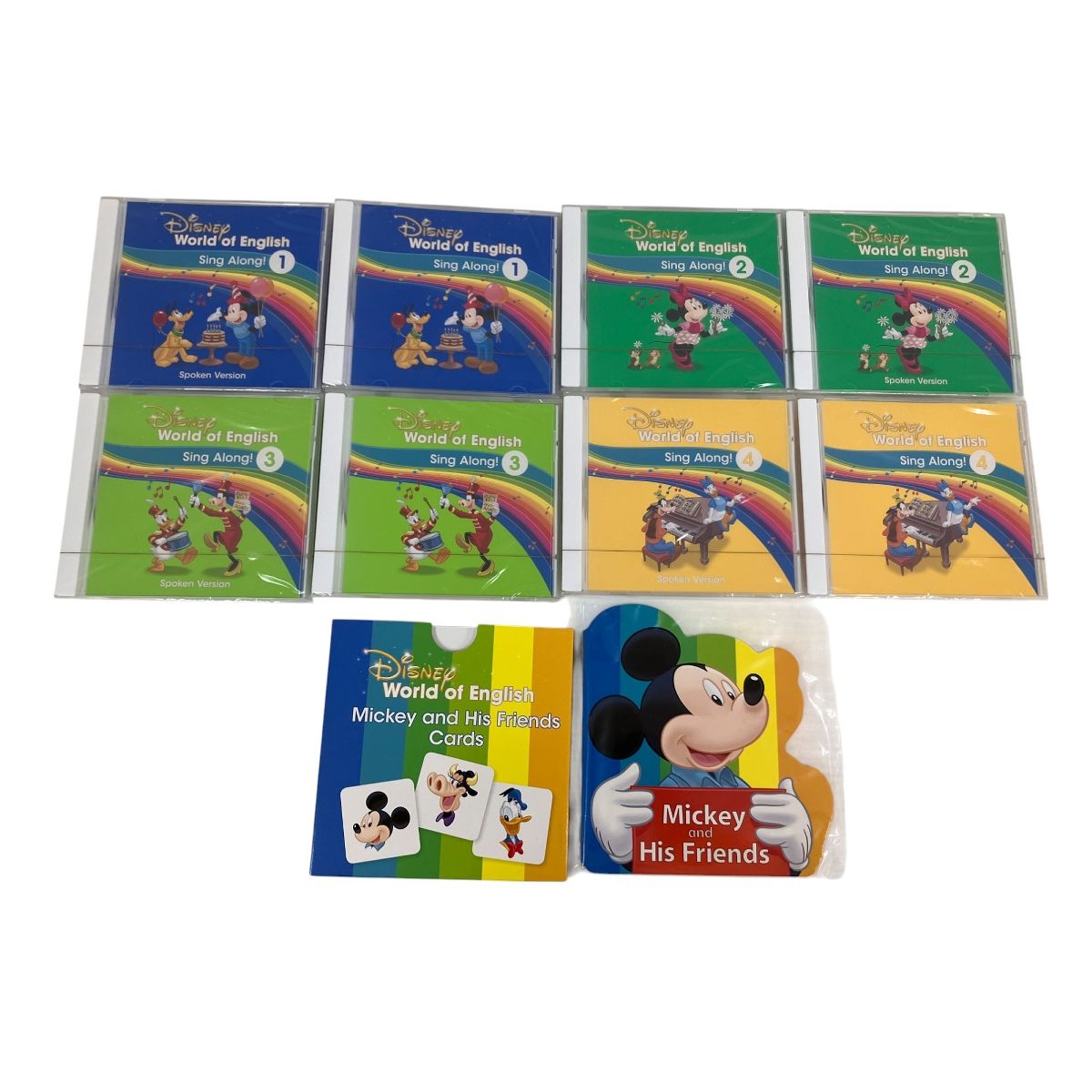 DWE Sing Along！ 本、DVD、CD 35点セット DWE Sing Along！ 本、DVD