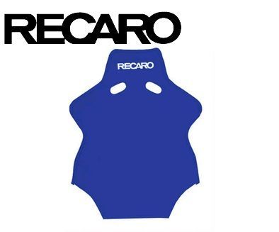 RECARO レカロ バックレストカバー ベロア生地 1枚入り ブルー 車検対応 SP-G - SP-A 用 レカロシート シートカバー フルバケットシート キズ防止