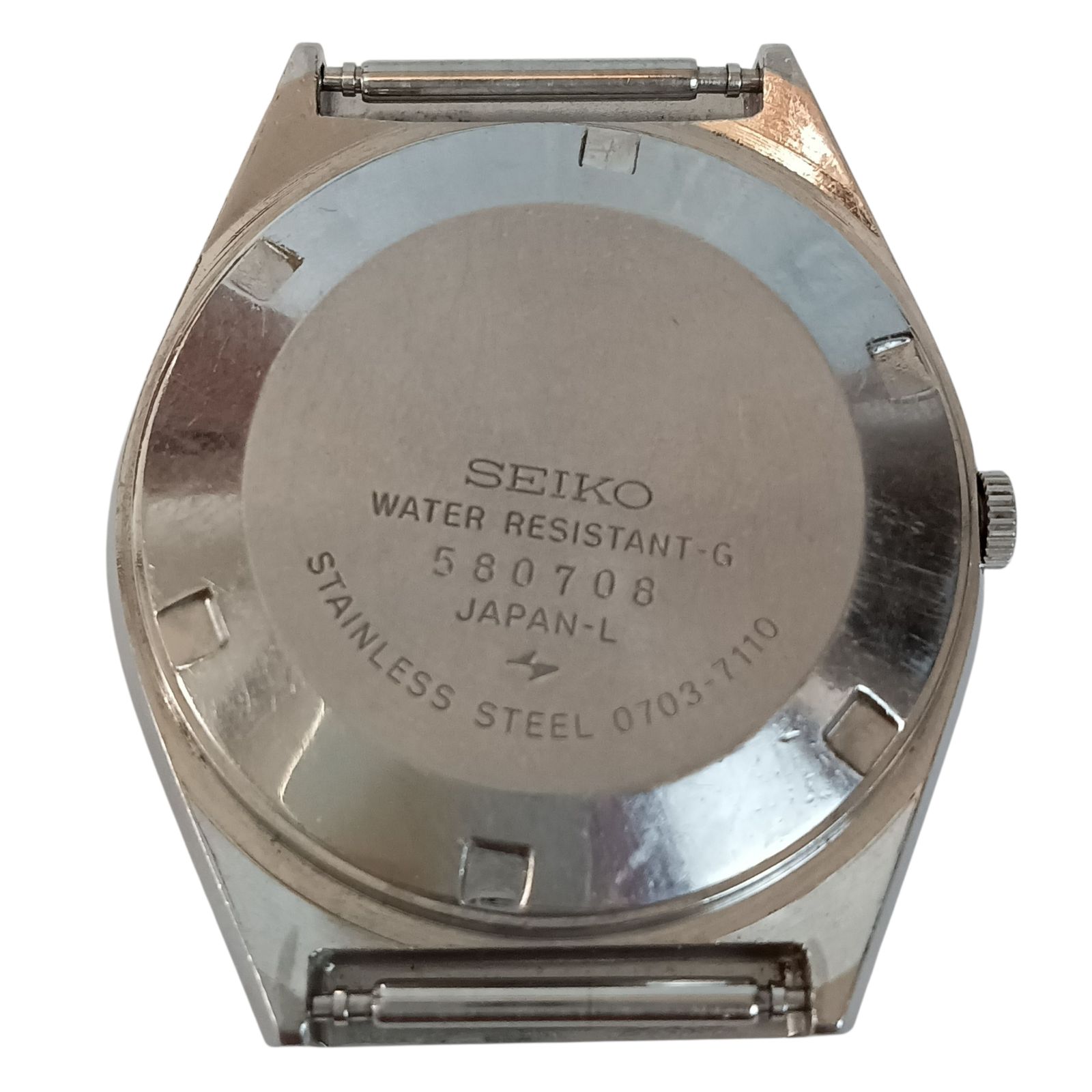 SEIKO・ELNIX。￼WARER 【その他】 ? RESISTANT。【自動巻き 可動品】。