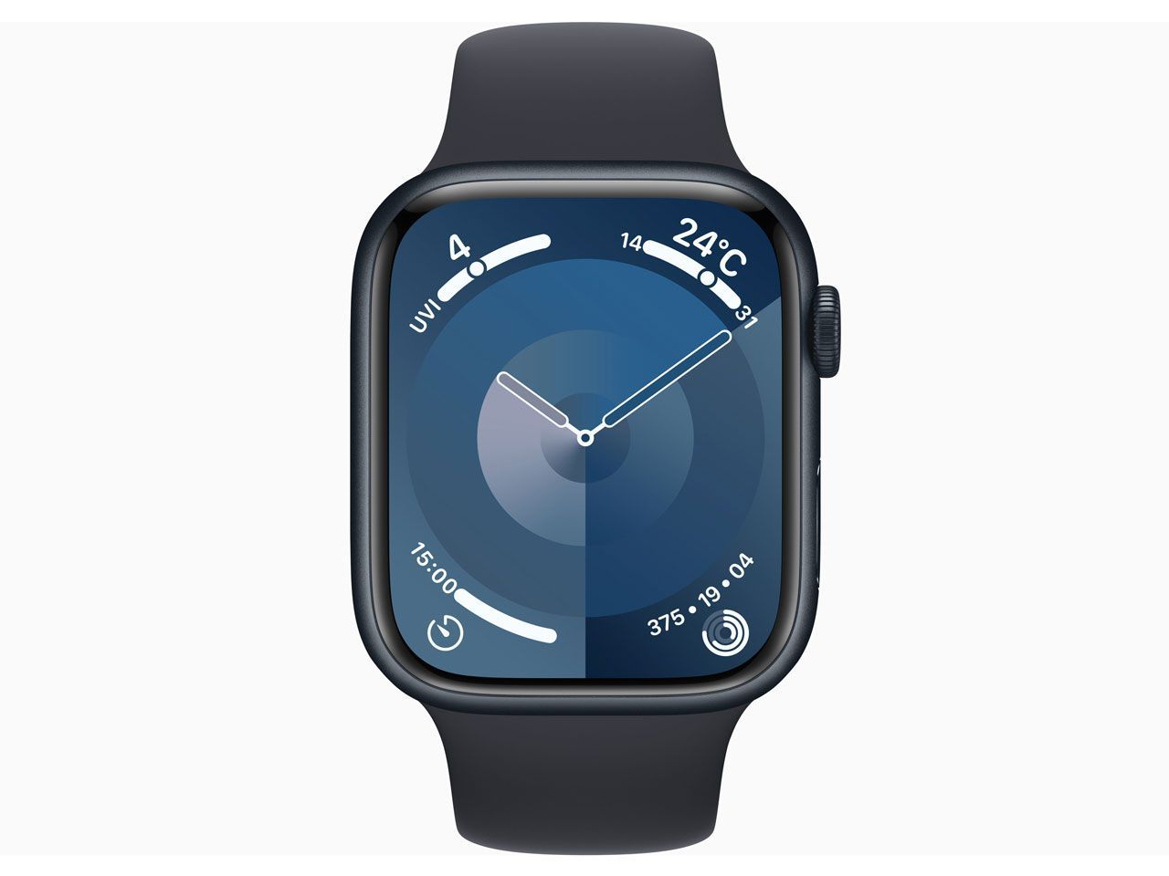 Apple Watch Series 9 GPSモデル 41mm MR8W3J|A ミッドナイトスポーツバンド S|M