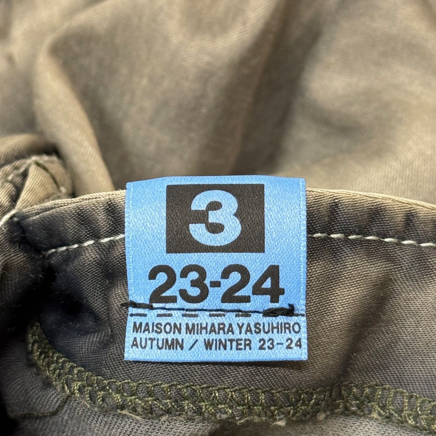 参考上代63800円 Maison MIHARA YASUHIRO BIG CARGO TROUSERS