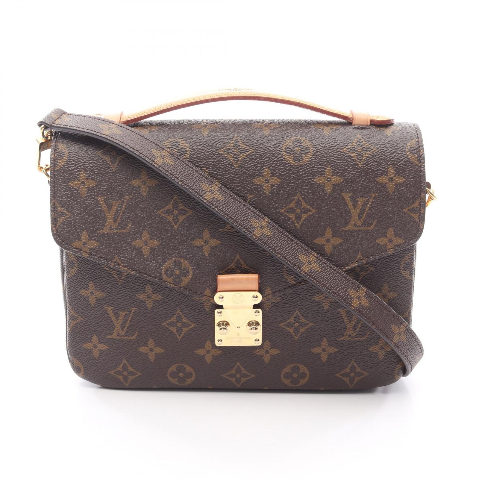 ルイ ヴィトン LOUIS VUITTON ハンドバッグ ポシェット メティス MM M44875 PVCコーティングキャンバス レザー ポシェット メティスMM レディース Used A