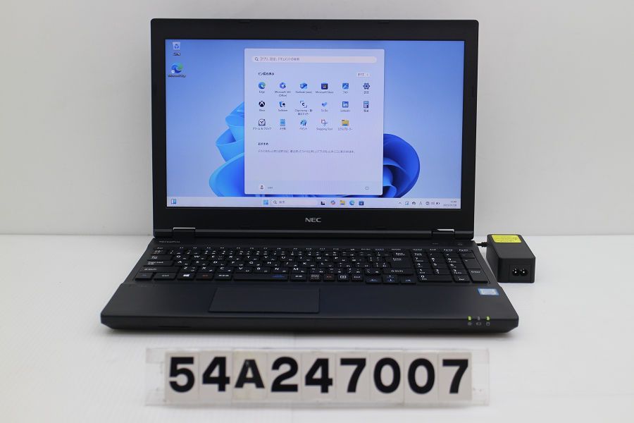NEC PC-VKM17XZG2 Core i5 8350U 1.7GHz/8GB/256GB(SSD)/DVD/15.6W/FWXGA(1366x768)/RS232C/Win11 【54A247007】