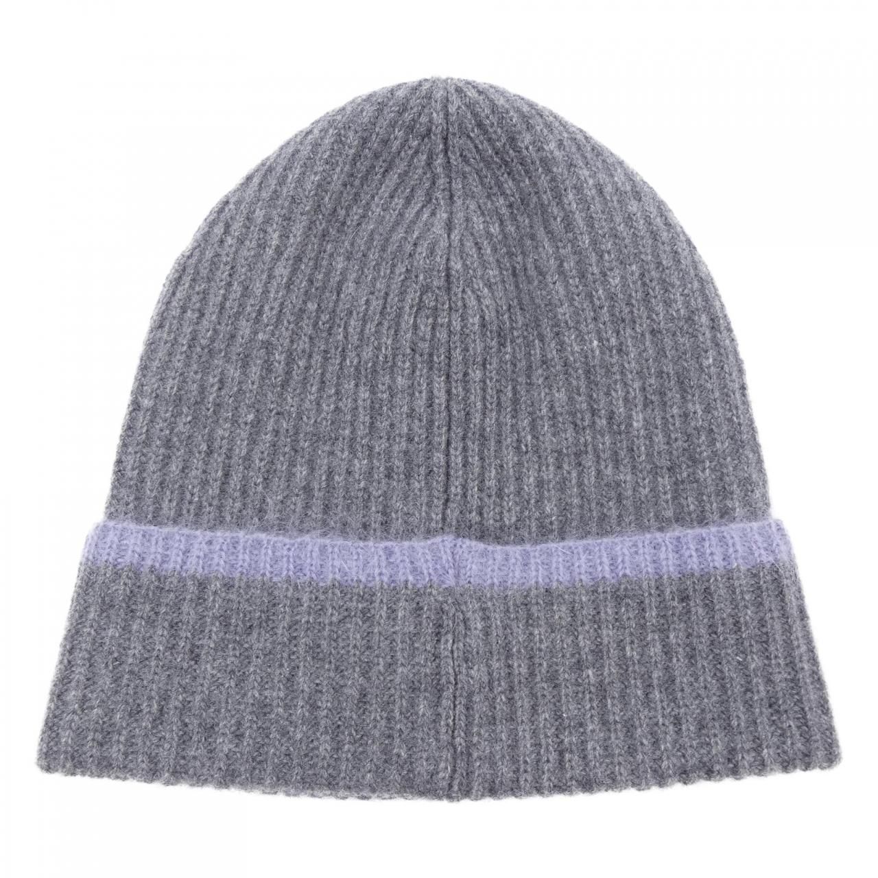 美品◇MONCLER◇あったかニット帽 ビーニー ネイビー フリーサイズ