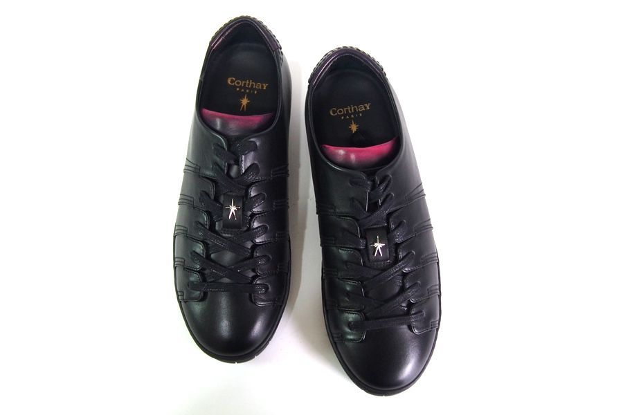 新品｜未使用｜コルテ｜Corthay｜スニーカー｜90's｜6｜BK