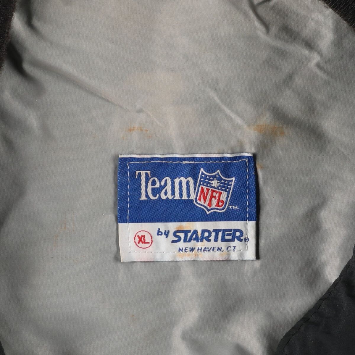 古着 90年代 STARTER NFL RAIDERS レイダーズ ナイロンスタジャン 