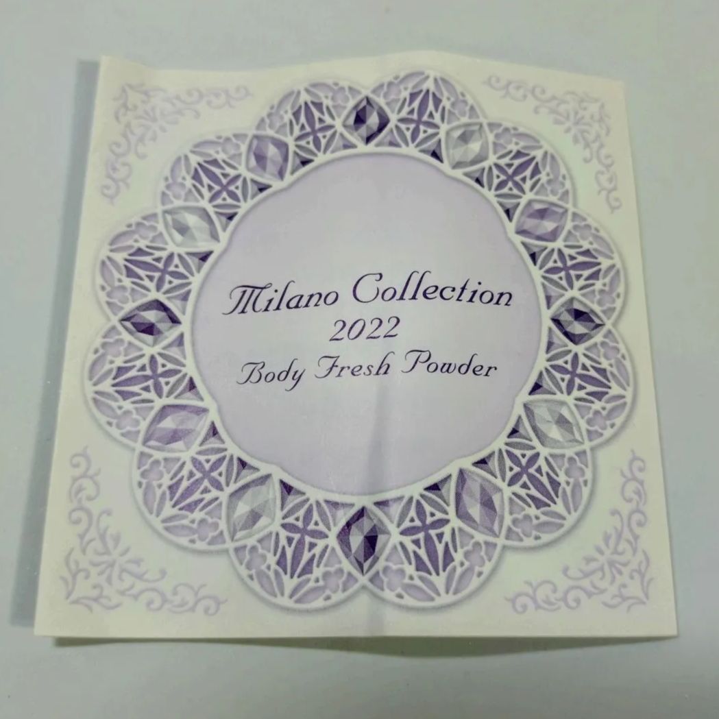 未使用・見本品】ミラノコレクション ボディフレッシュパウダー 2022