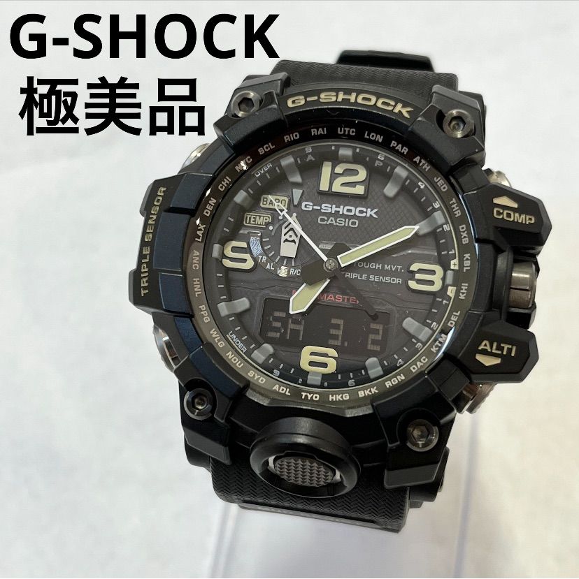 直売在庫極美品　電池交換済 G-SHOCK マッドマスター GG-1000-1AJF 時計