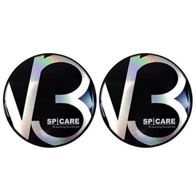 2個セット 【本体 ケース付き】 スピケア V3 エキサイティング ファンデーション 15g パフ 美容 針 サロン 専売 SPICARE ブイスリー 韓国コスメ メール便