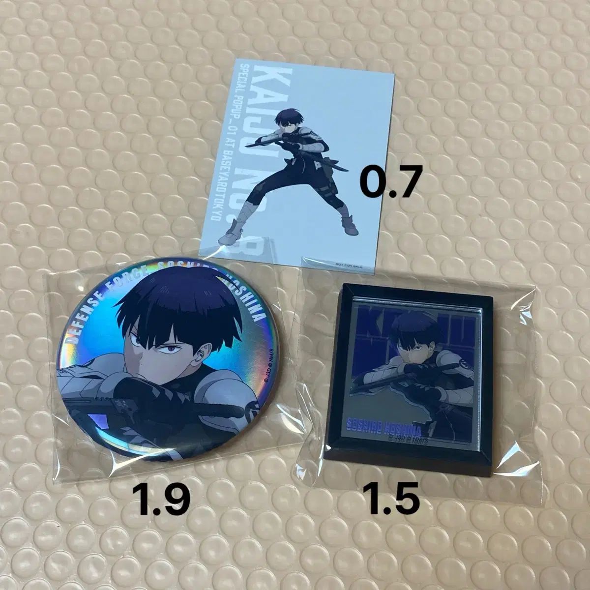 モンスター 8 サブパラグラフ ホシナ ソウシロ 缶バッジ