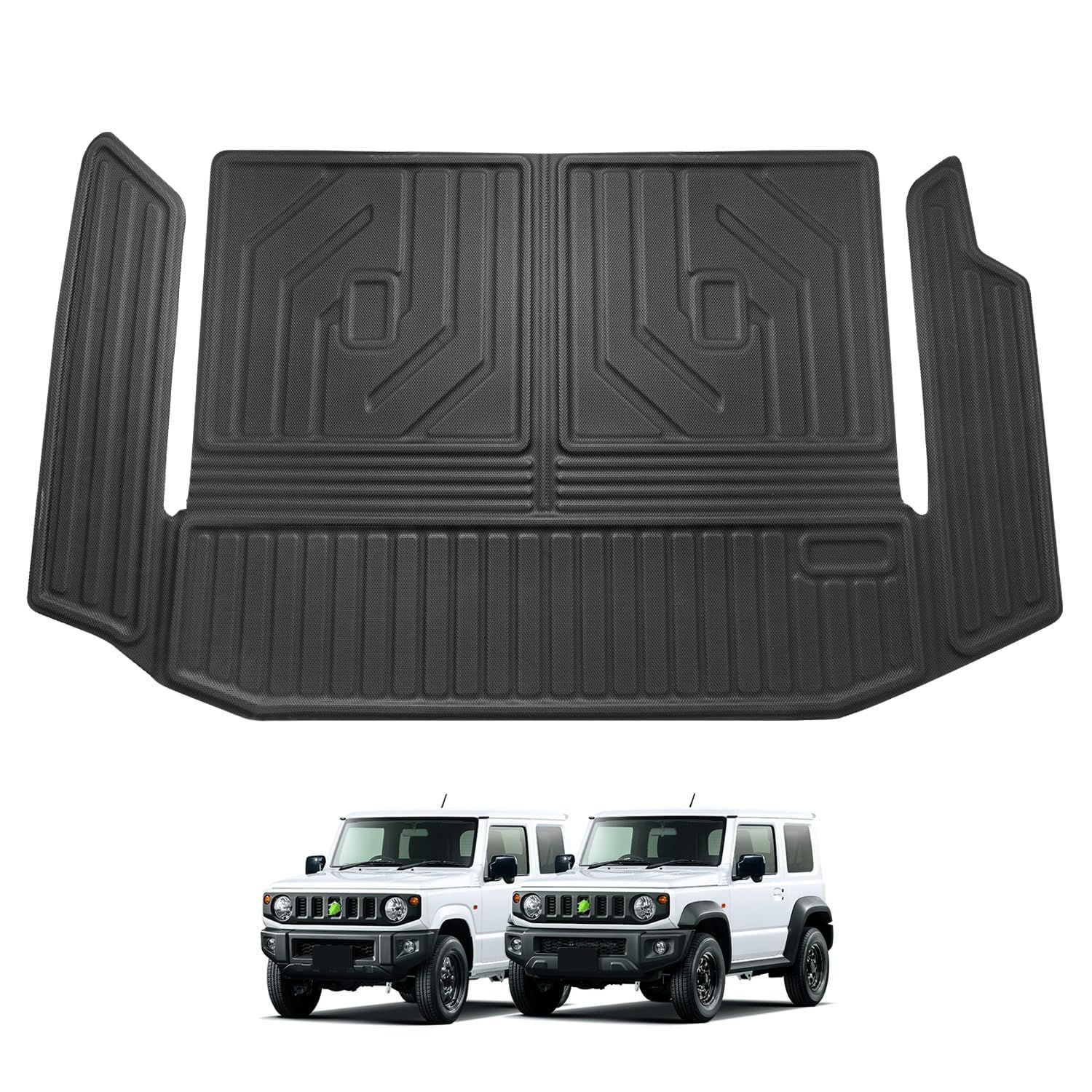 【在庫処分】ジムニーシエラ JB74 トランクマット ラゲッジマット TPE材質 立体成型 SUZUKI JIMNY JB64 2018年7月～現行 車種専用 カーゴマット ラゲージトレイ ジムニー 防水 縁高 耐汚れ 内装 カス
