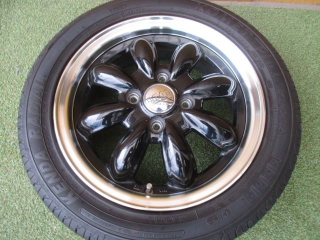 み ホットスタッフ ララパーム 165 55R14 ラヂアルタイヤ４本SET パレット ゼスト ミラ