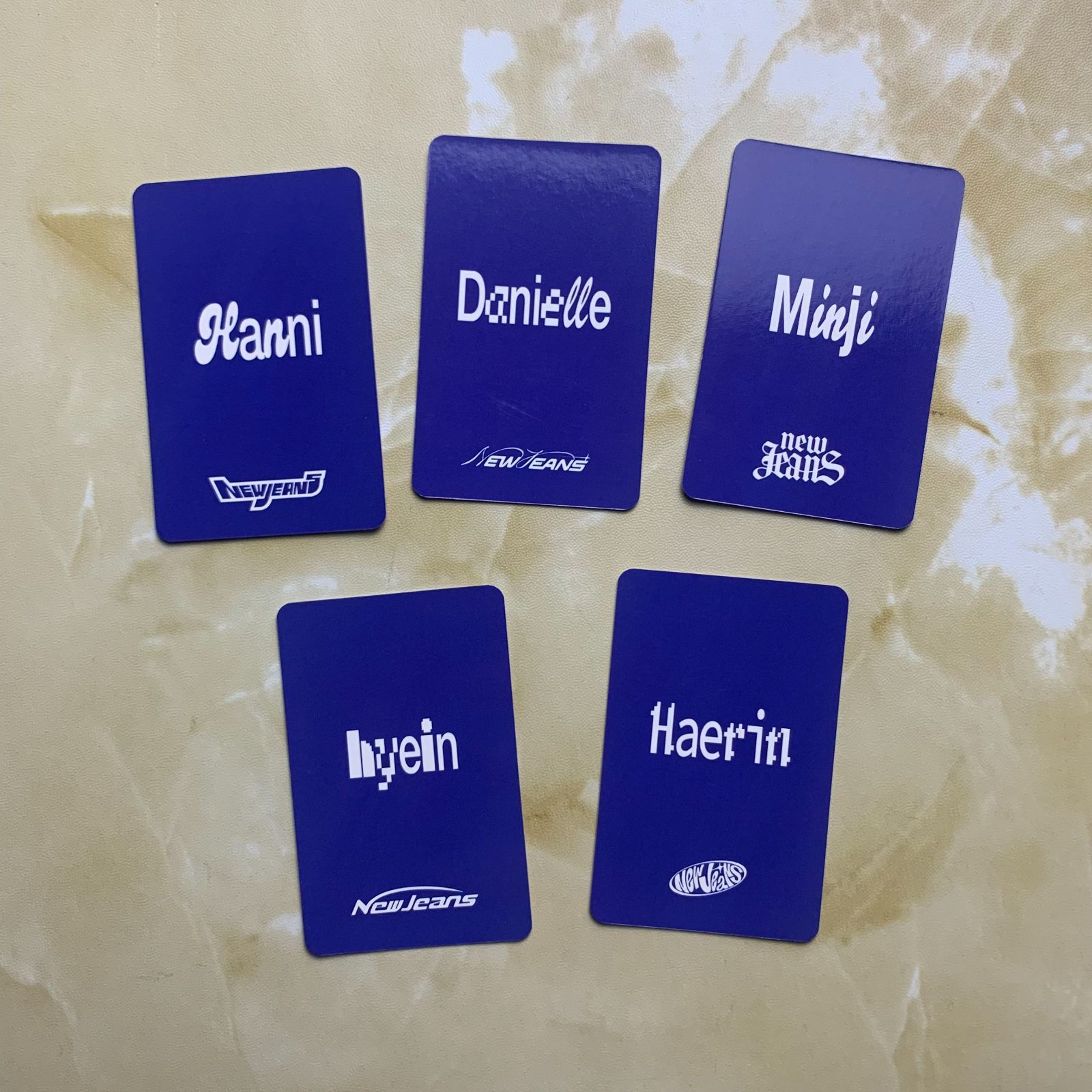 貴重 NewJeans sbs 歌謡大祭典 ダニエル サノク 人気歌謡 公開放送トレカ 5枚 コンプ セット