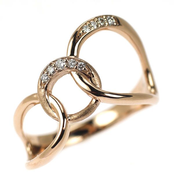 ete k18 ダイヤモンドリング　13号ブライトコレクション0.06ct ete k18 ダイヤモンドリング 13号ブライトコレクション0.06ct K18YG