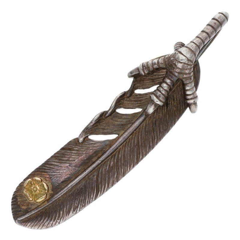 タディアンドキング 爪SVフェザーGPローズ 特大 左向き