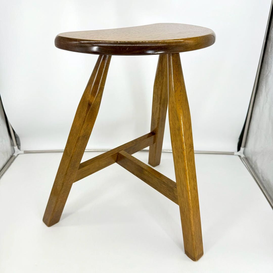 古い三脚スツール VILLAGE