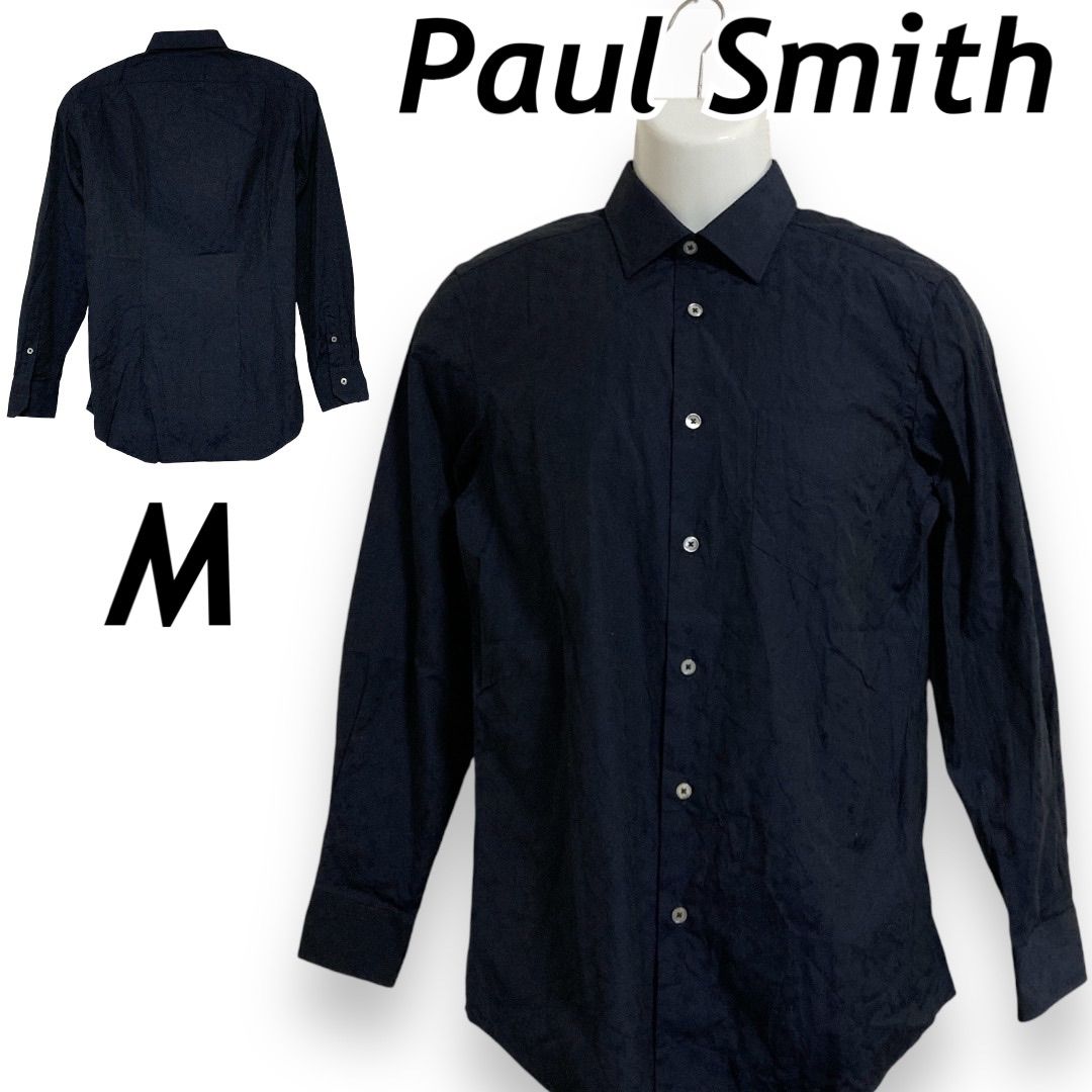 Paul Smith ポールスミス メンズ 長袖シャツ M ジャガード ドレス