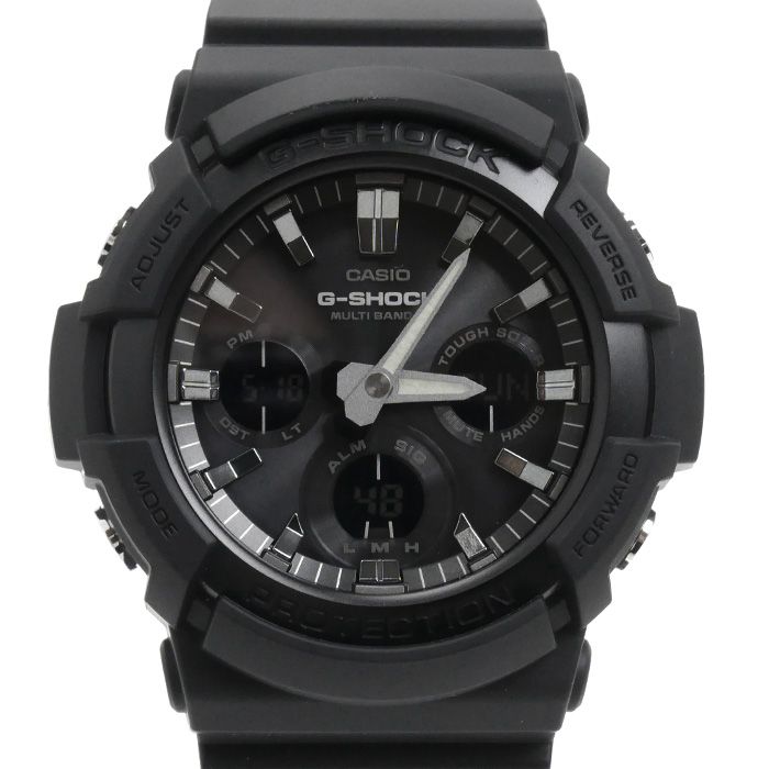 CASIO カシオ G-SHOCK 電波 腕時計 ソーラー GAW-100B-1AJF メンズ