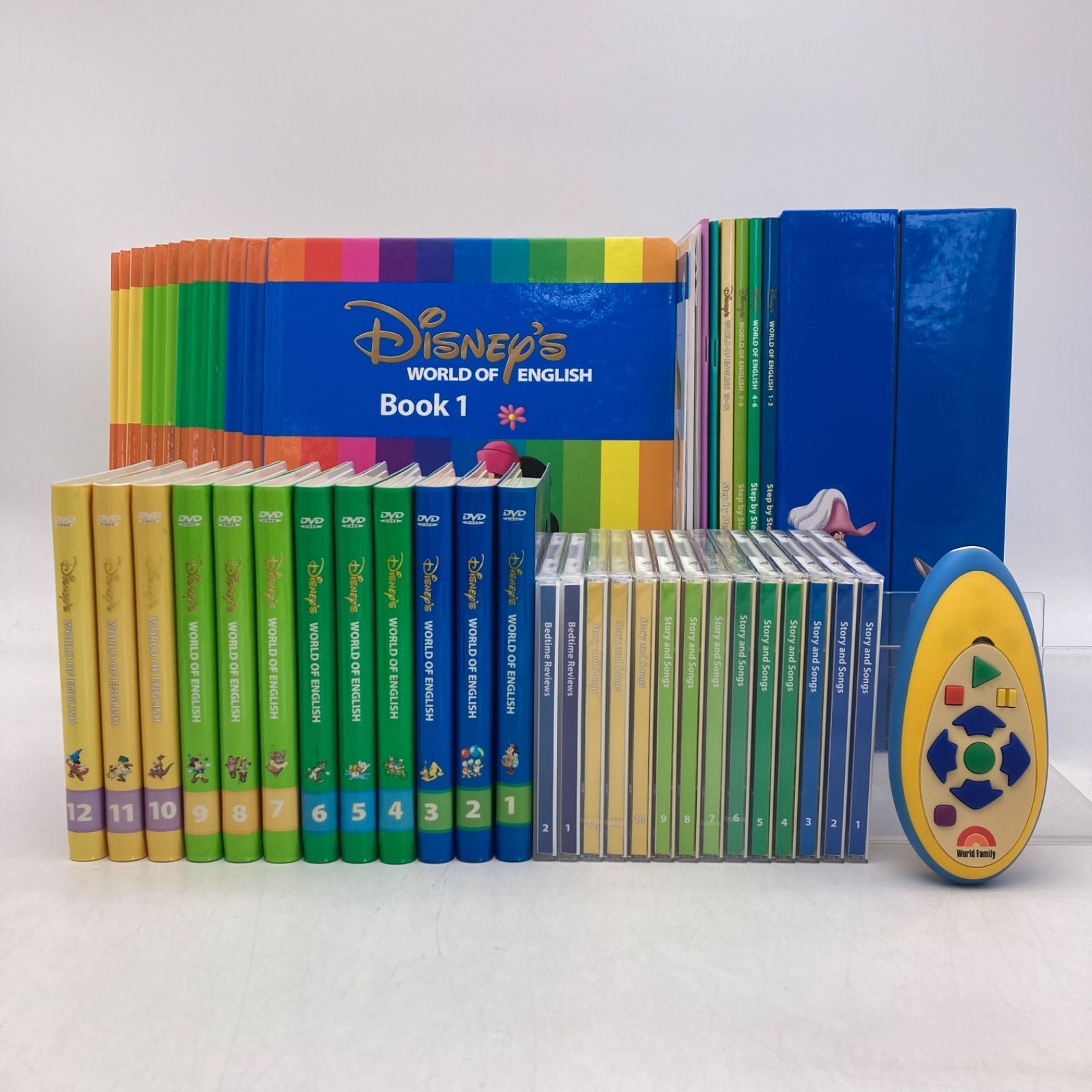 最新版】 メインプログラム ブルーレイ 絵本 CD ディズニー英語
