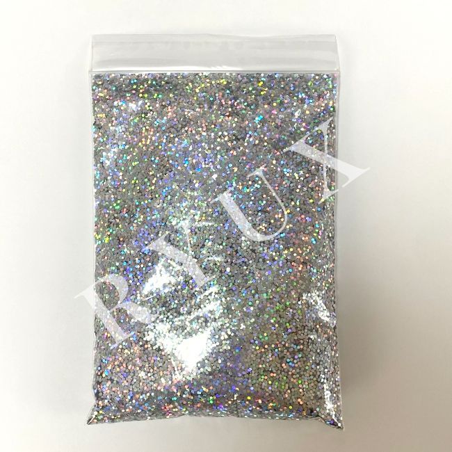 大容量！ラメ グリッター 単色シルバー 1mm 500g 塗装 素材 フレーク 楽天市場】メール便送料無料［ glitter-pro ］業務用ラメ