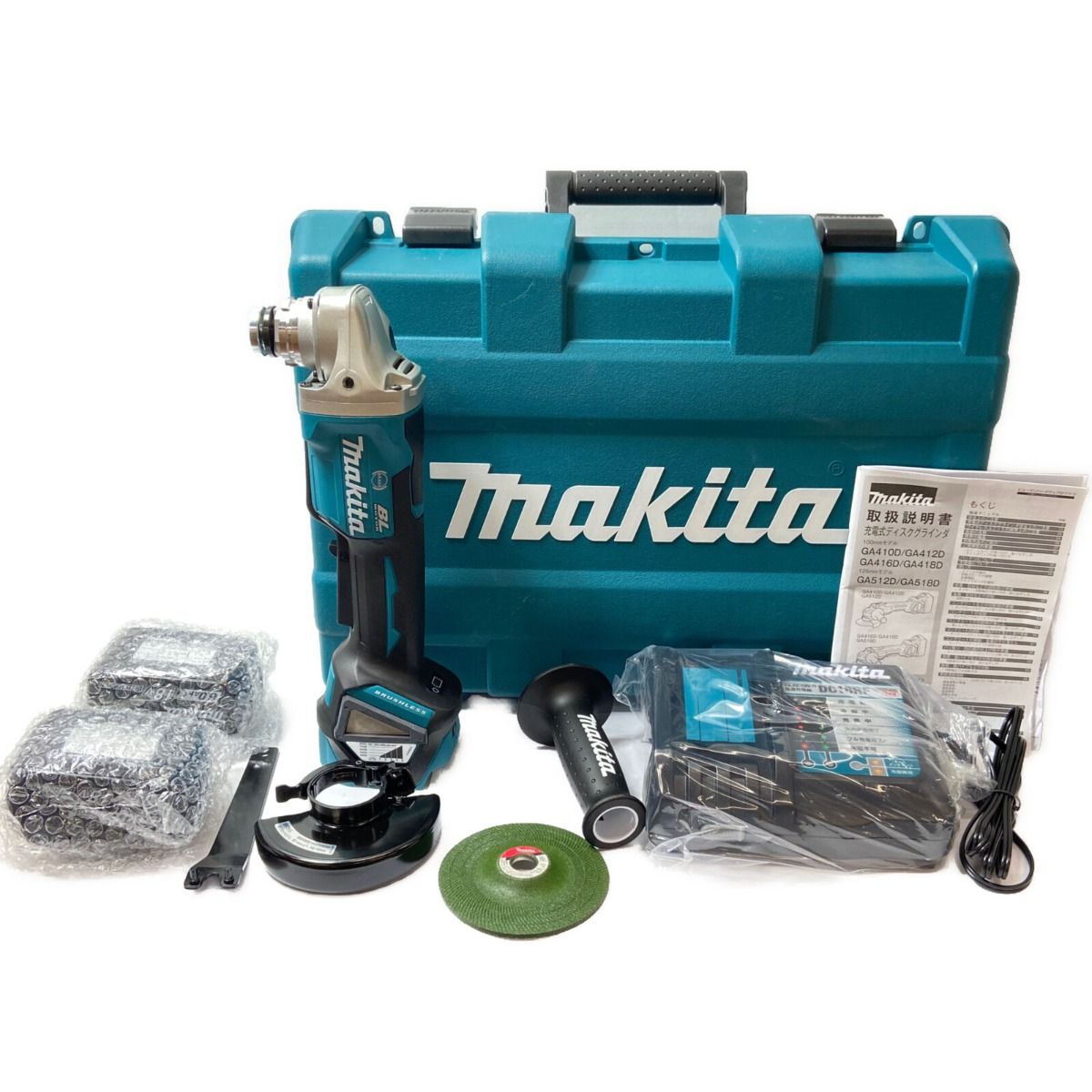 ΦΦMAKITA マキタ 【未開封品】18V 充電式ディスクグラインダ GA418DRGX ...