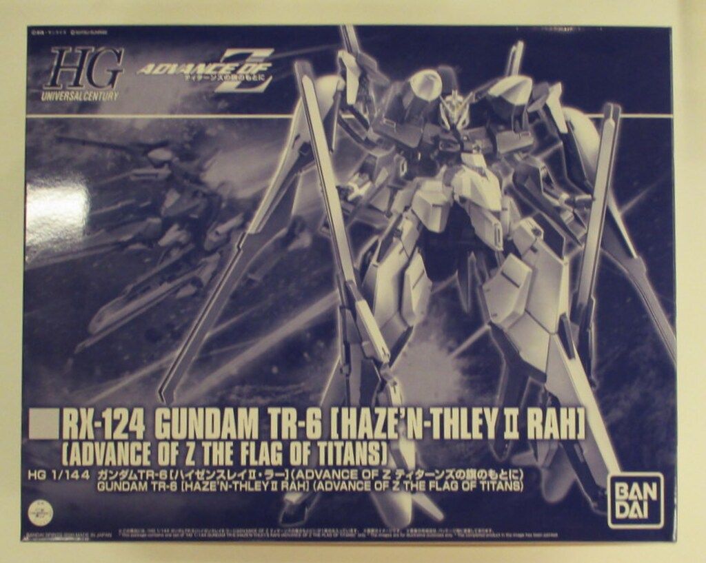 HGUC　ガンダムＴＲ-６関連　３点セット BANDAI SPIRITS HGUC 1/144 ADVANCE OF 最も安い Ζ ティターンズの旗のもと