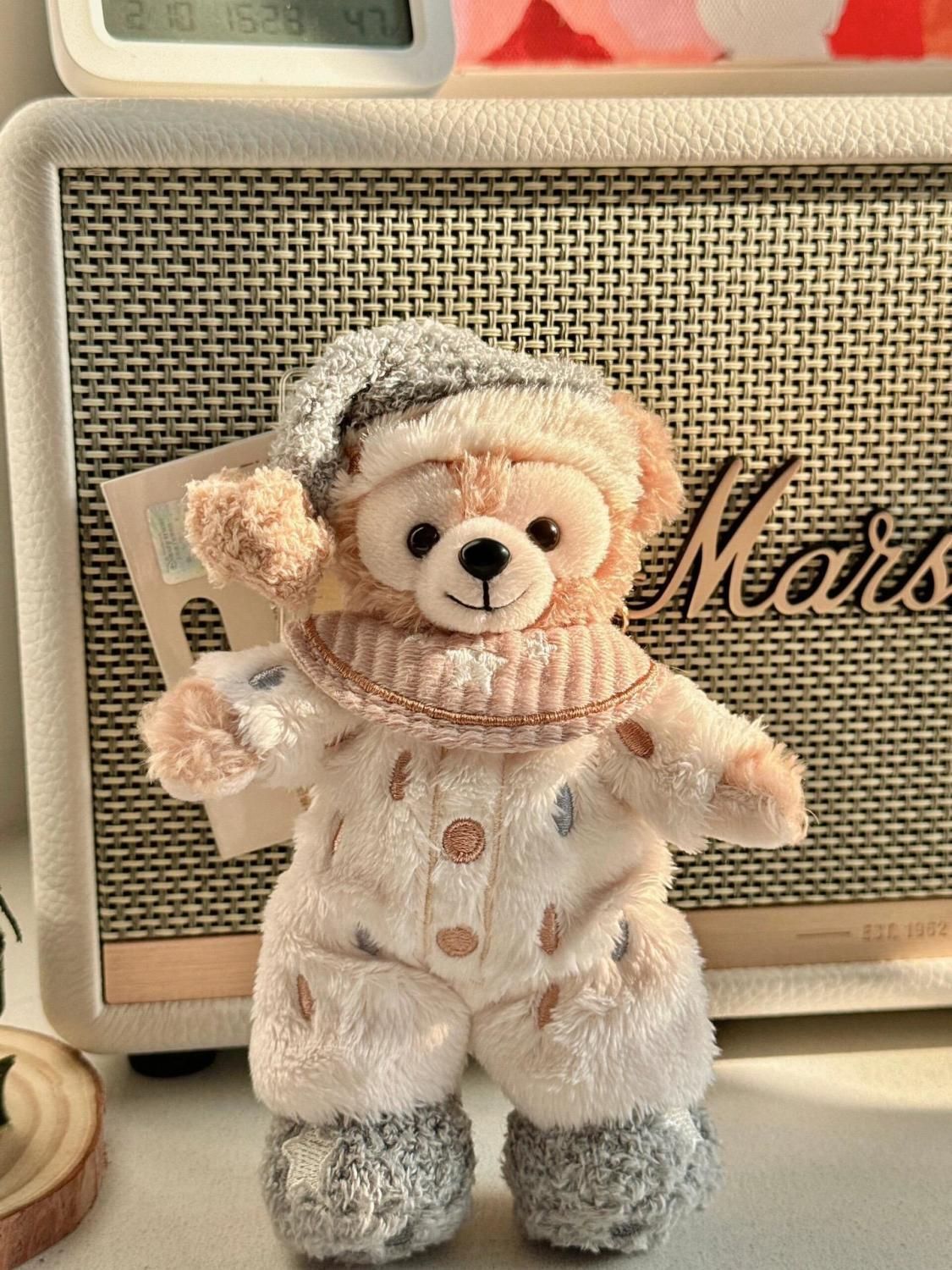 ダッフィー バースデー ぬいぐるみキーチェーン 上海ディズニー