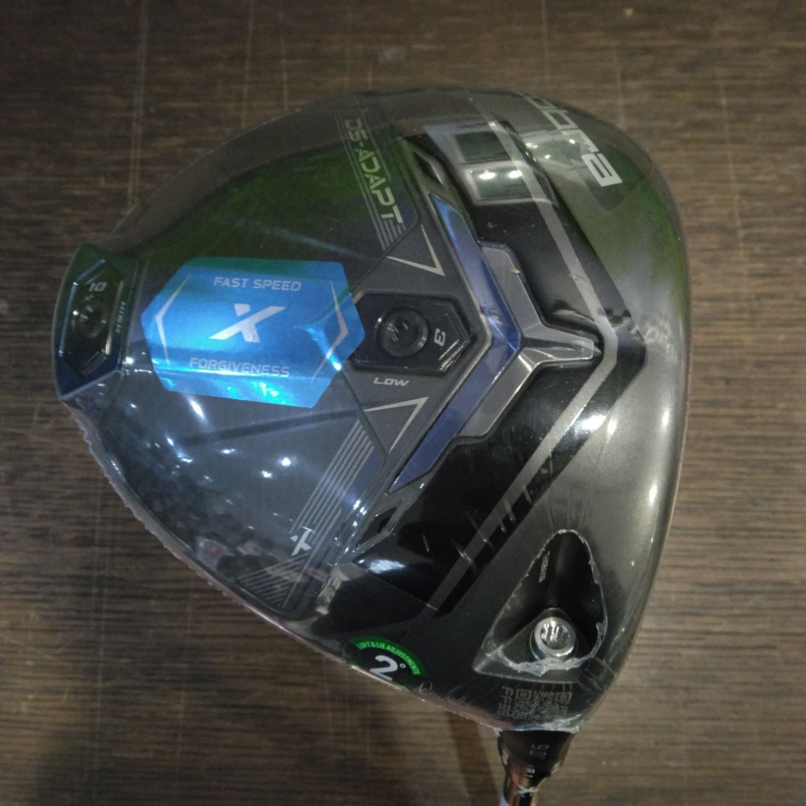 Dr 【新品未使用】コブラ 2025 DS-ADAPT X Driver ドライバー 9 Denali Black 60 6.5(X) カーボンシャフト装着 USA直輸入品 (大崎店)