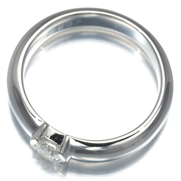 ティファニー　TIFFANY　PT950　9号　ソリティア　リング　良品 ティファニー リング ダイヤ ダイヤモンド 0.20ct D VVS1 ドッツ